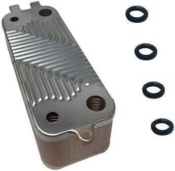 Scambiatore sanitario 26 piastre caldaia Junkers Cerapur Compact ZWB, Condens 2300, Condens 7000i 87186429490
