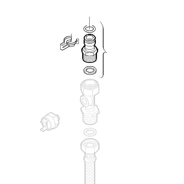 8 700 306 187 0 Bosch Conduit Connector for 330/520PN