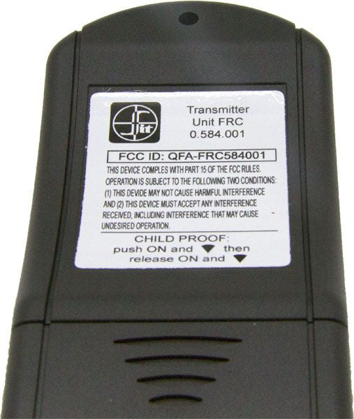 0.584.001 REMOTE TRANSMITTER 0.584.001