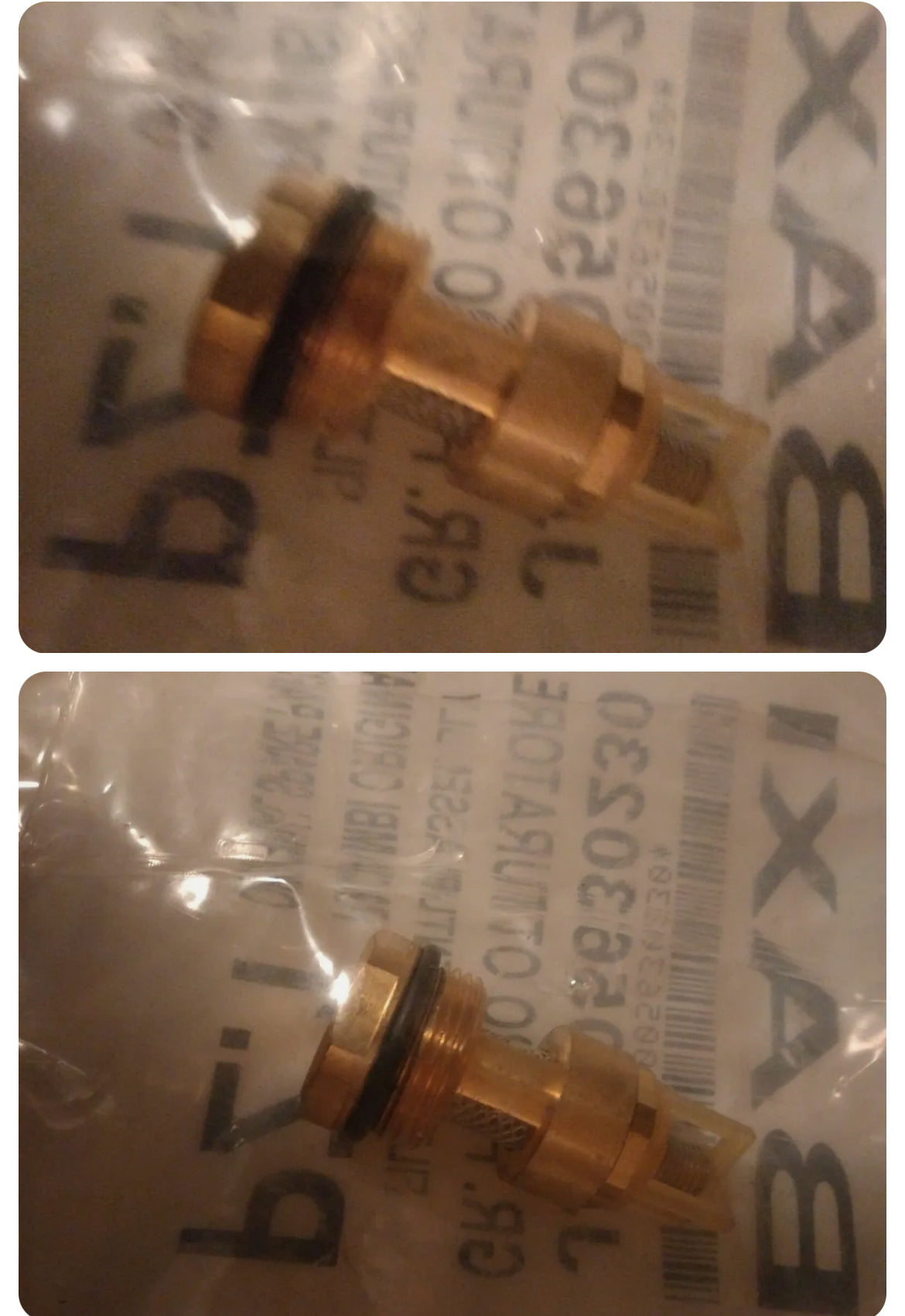 Baxi Boiler Shutter Filter Group Original Spare Parts 5630230