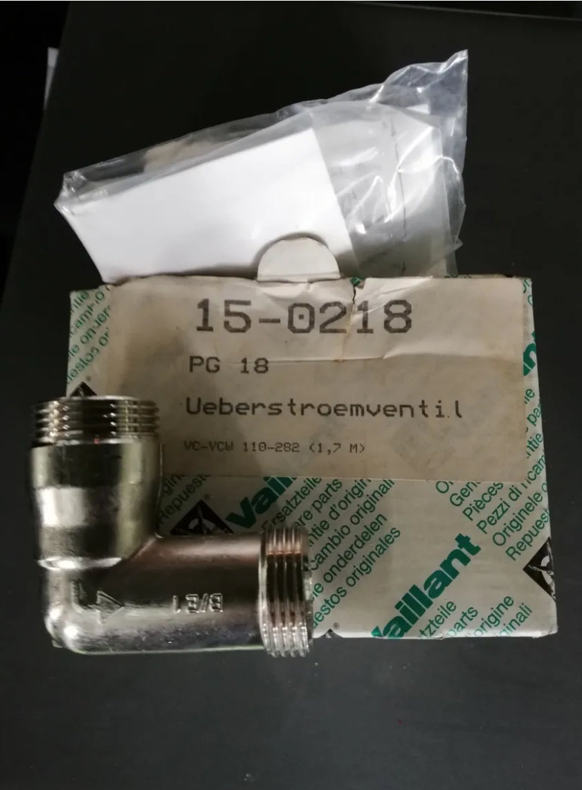 AUTOMATIC BY PASS ORIGINAL VAILLANT BOILER SPARE PARTS CODE: CRC150218