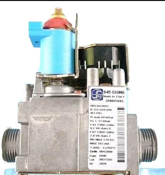 valvola gas SIT sigma 0845098 bosch Junkers
U042/U044-24K/ZSA-24/ZWA-24.
