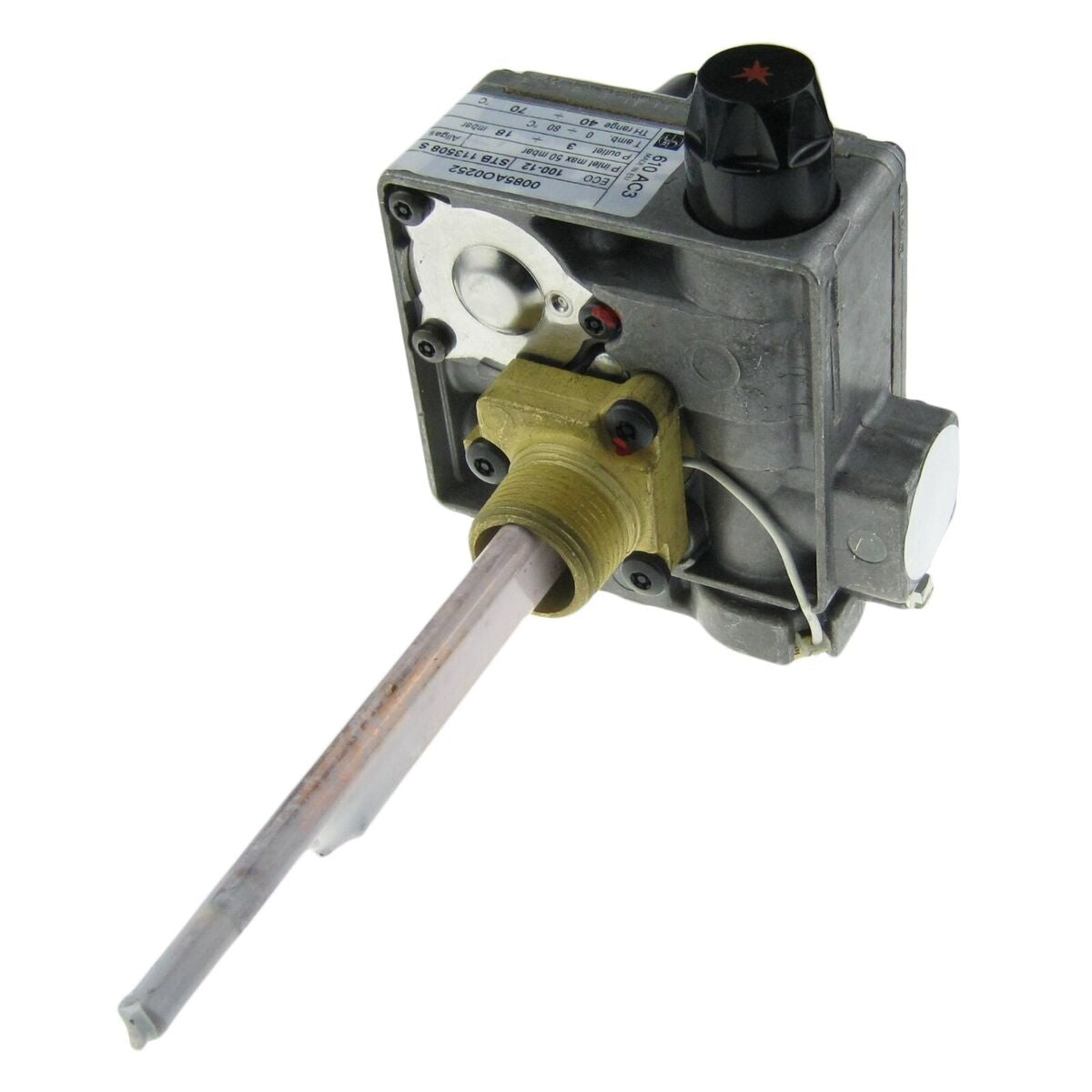 VALVE GAS SIT 610AC3 0610040 /3-18mbar /Tamb 0-80C/TH Range 35-75