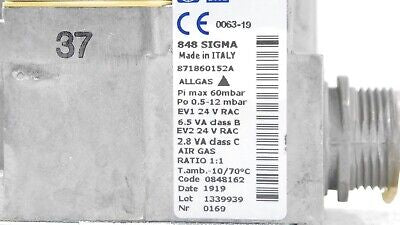 Valve Gas SIT 0848162 Buderus GB162 15-45 KW 8718601950