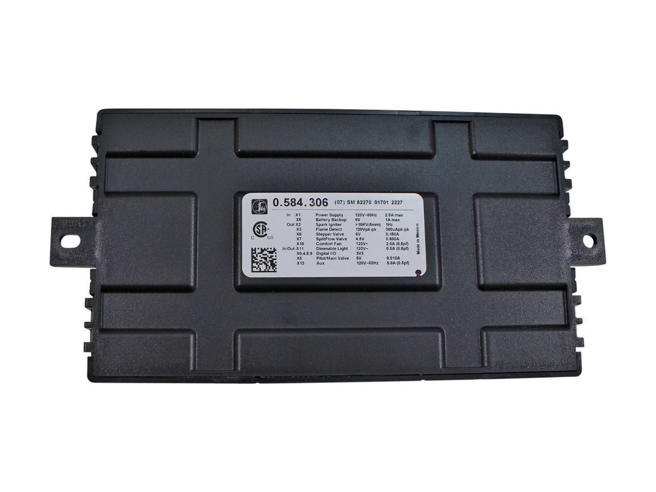 SIT ProFlame 2 IFC Board CSA, Complete NO Power Vent (0584306)