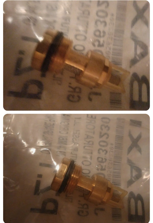 Baxi Boiler Shutter Filter Group Original Spare Parts 5630230