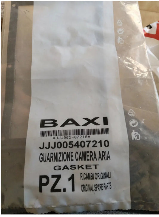 BAXI AIR CHAMBER GASKET JJJ005407210