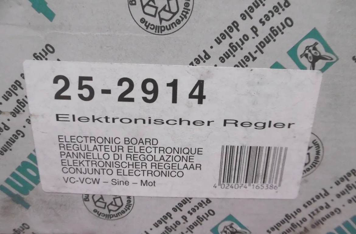 VAILLANT ELETTRONICO REGOLATORE VC-VCW-SINE-MOT 252914 NUOVO OVP